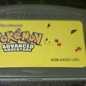 Pokemon Advanced Adventure GBA ROM Hack Video Game Custom Gameboy Advance
